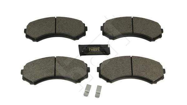 Hart 256 525 Brake Pad Set, disc brake 256525