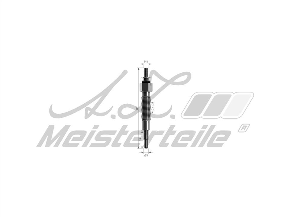 A.Z. Meisterteile AZMT-49-040-1016 Glow plug AZMT490401016