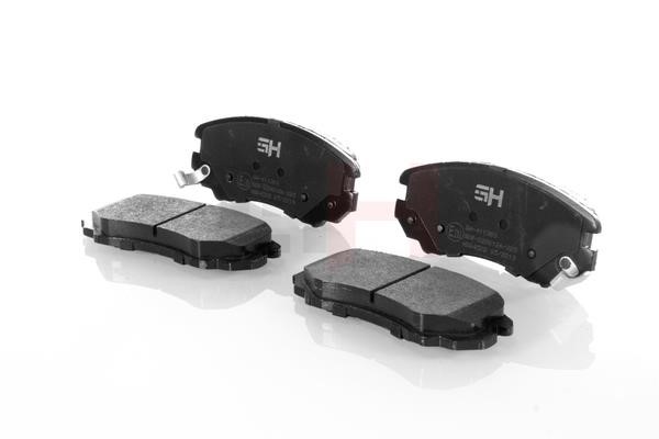 Disc brake pad set Hyundai Sonata: GH411303 GH Brake pad set