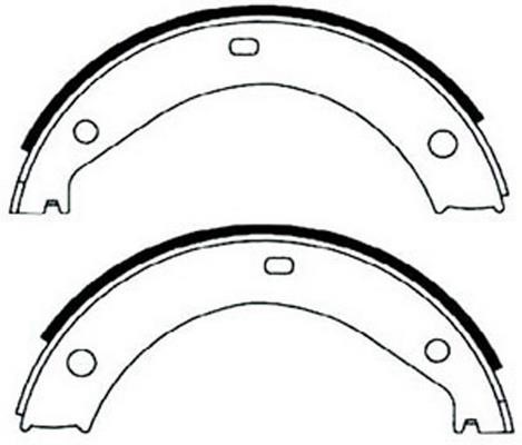 FiT FT2032 Parking brake shoes FT2032