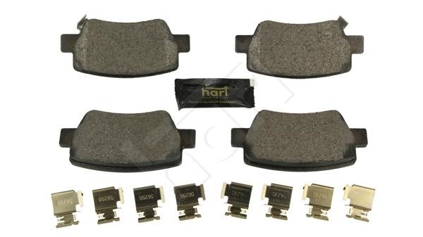 Hart 260 745 Brake Pad Set, disc brake 260745