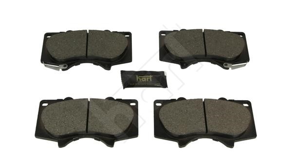 Hart 260 759 Brake Pad Set, disc brake 260759