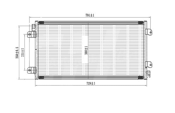 Air con condenser Renault: 606790 Hart AC Condenser