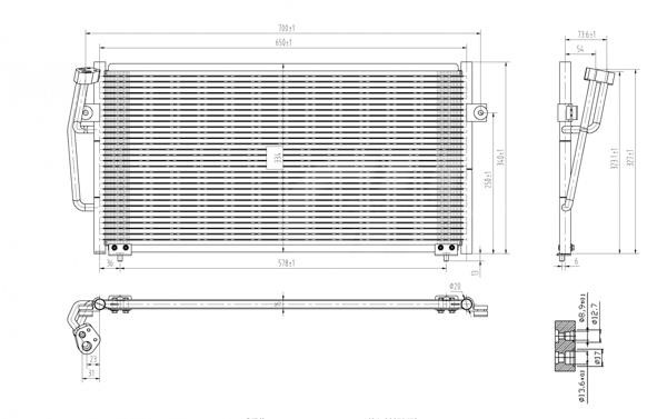 AC Condenser Hart 606 217