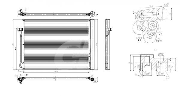 AC Condenser Hart 607 812