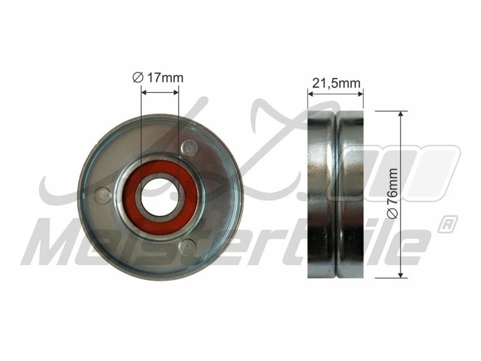 A.Z. Meisterteile AZMT-20-031-1128 Tensioner pulley, timing belt AZMT200311128