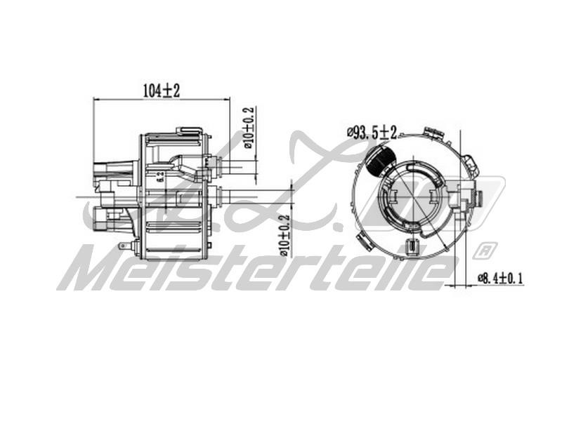 A.Z. Meisterteile AZMT-41-020-1468 Fuel filter AZMT410201468