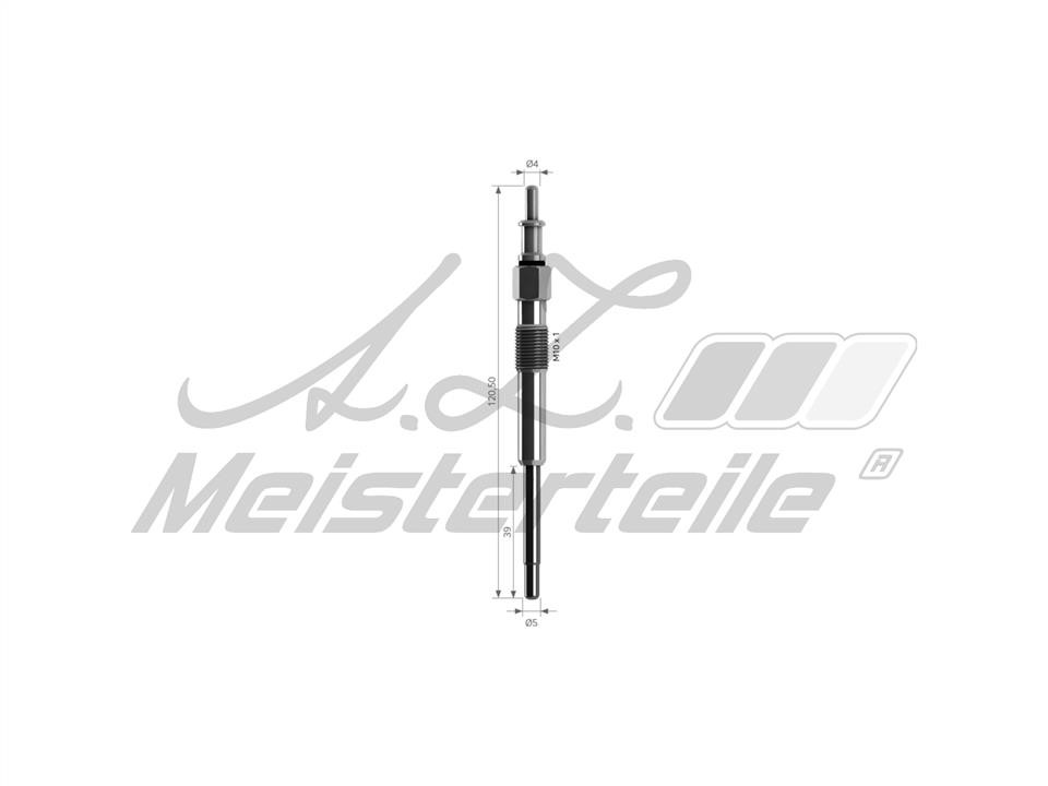 A.Z. Meisterteile AZMT-49-040-1030 Glow plug AZMT490401030