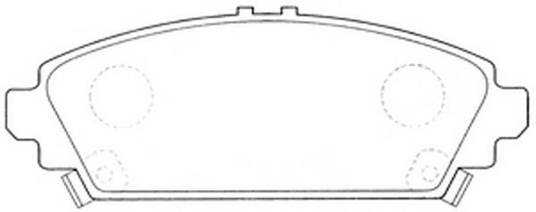 FiT FP8190 Brake Pad Set, disc brake FP8190