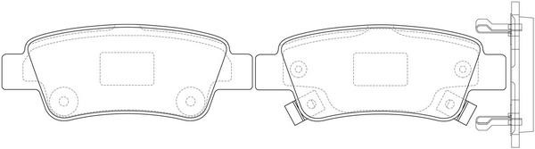 FiT FP8193 Brake Pad Set, disc brake FP8193