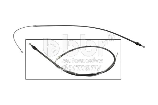 BBR Automotive 001-10-17933 Cable Pull, parking brake 0011017933