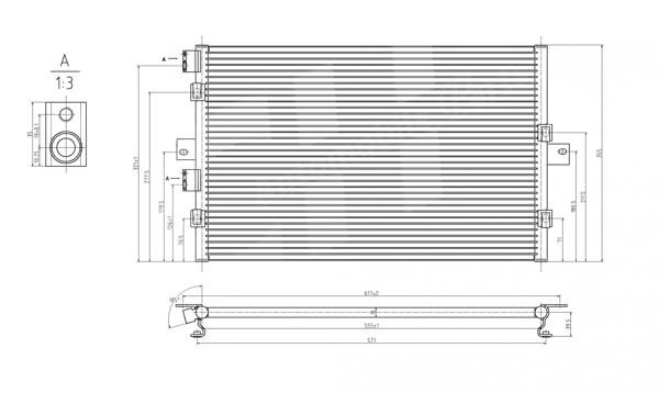 AC Condenser Hart 606 069