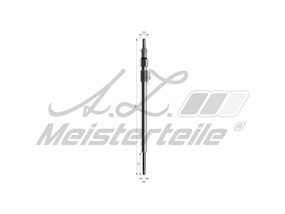 A.Z. Meisterteile AZMT-49-040-1052 Glow plug AZMT490401052