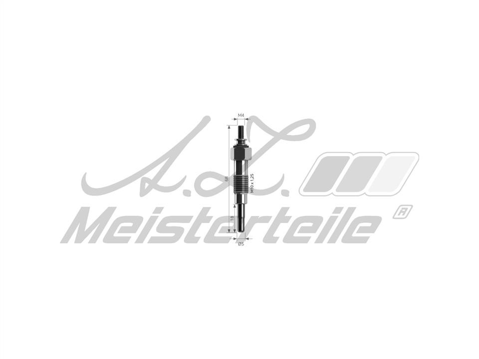 A.Z. Meisterteile AZMT-49-040-1059 Glow plug AZMT490401059