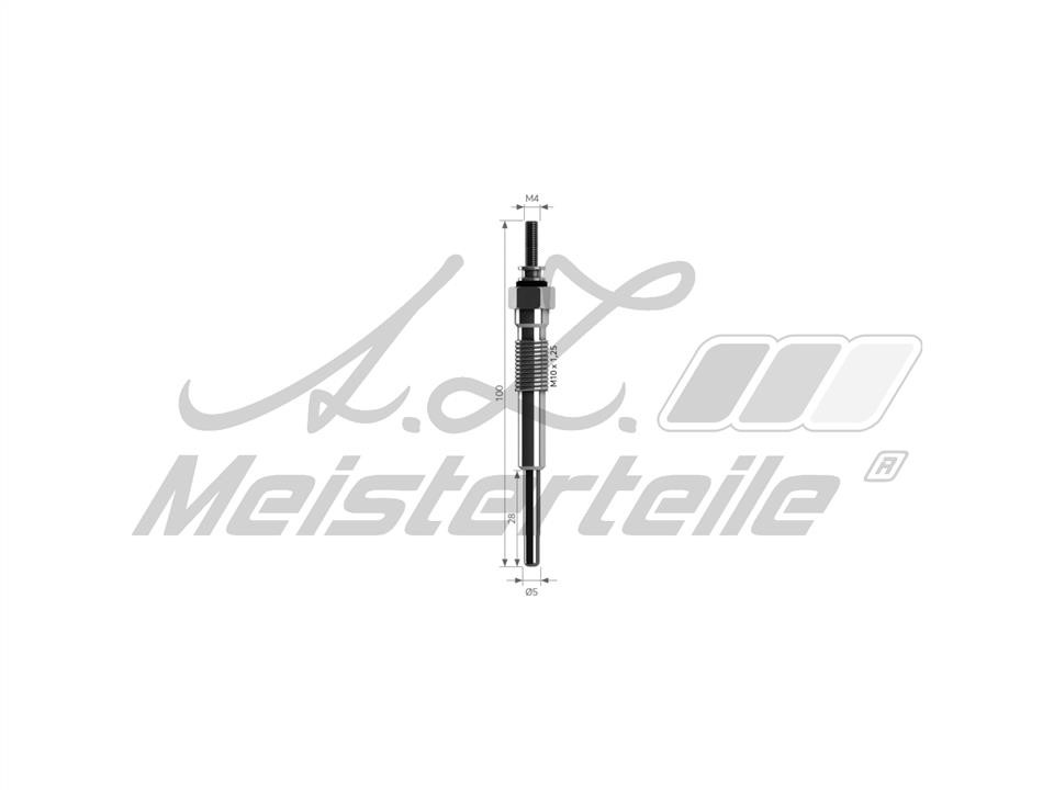 A.Z. Meisterteile AZMT-49-040-1060 Glow plug AZMT490401060