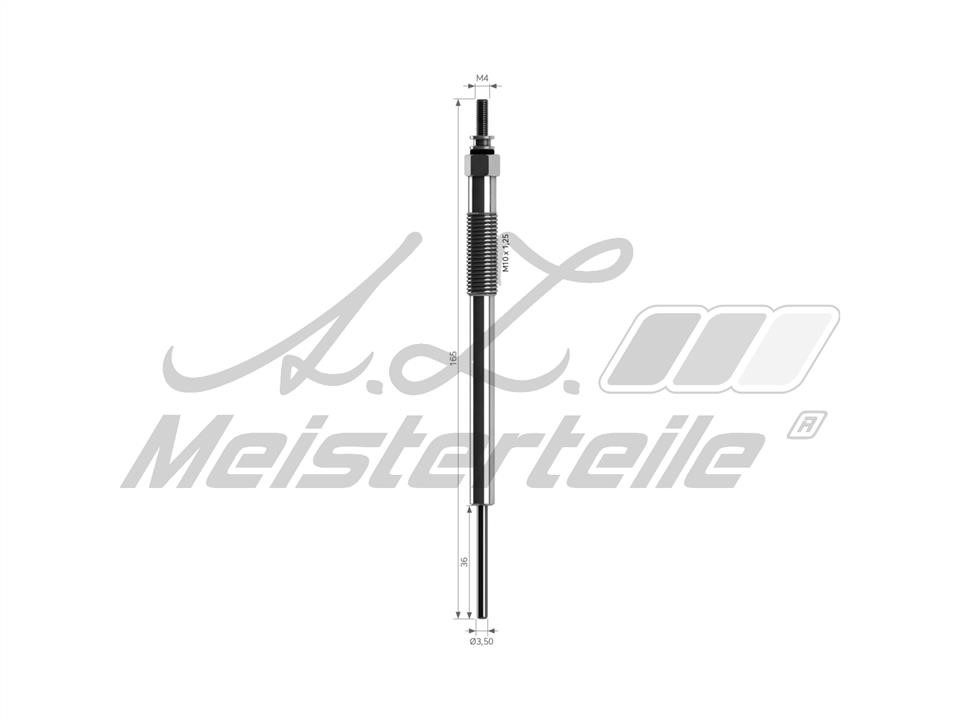 A.Z. Meisterteile AZMT-49-040-1103 Glow plug AZMT490401103
