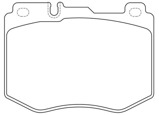 FiT FP1796 Front disc brake pads, set FP1796