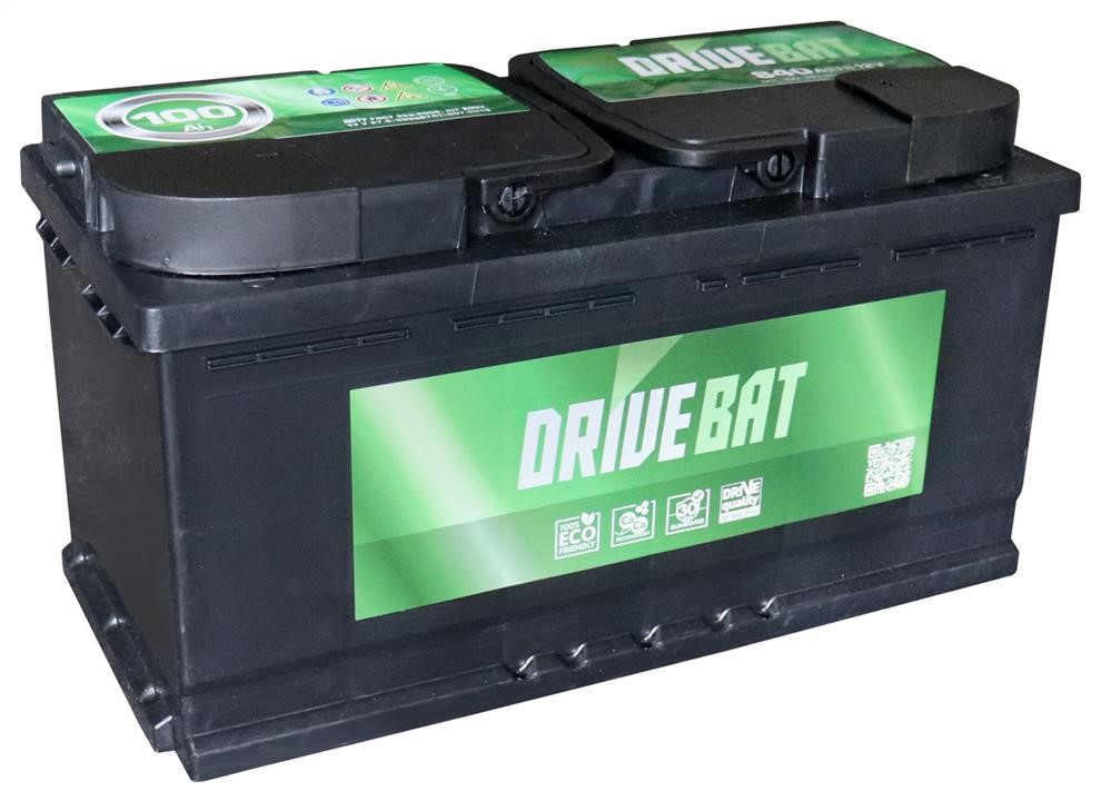 DRIVEBAT 600123 Battery DRIVEBAT 12V 100Ah 840(EN) L+ 600123