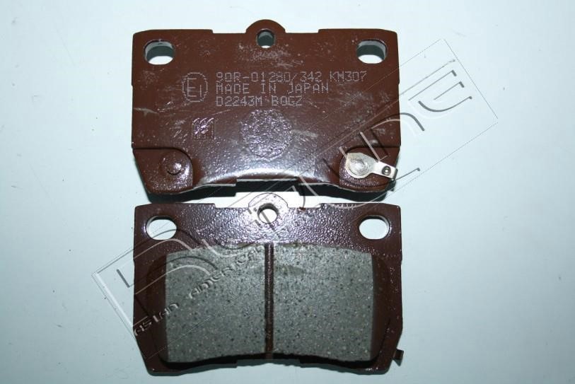 Redline 27LX014 Brake Pad Set, disc brake 27LX014