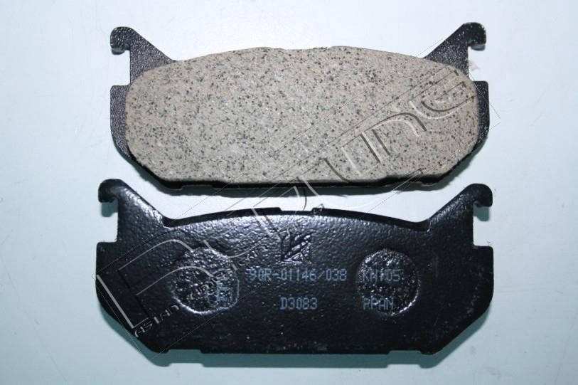 Redline 27MZ018 Brake Pad Set, disc brake 27MZ018