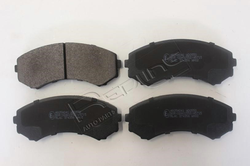 Redline 27MI001 Brake Pad Set, disc brake 27MI001