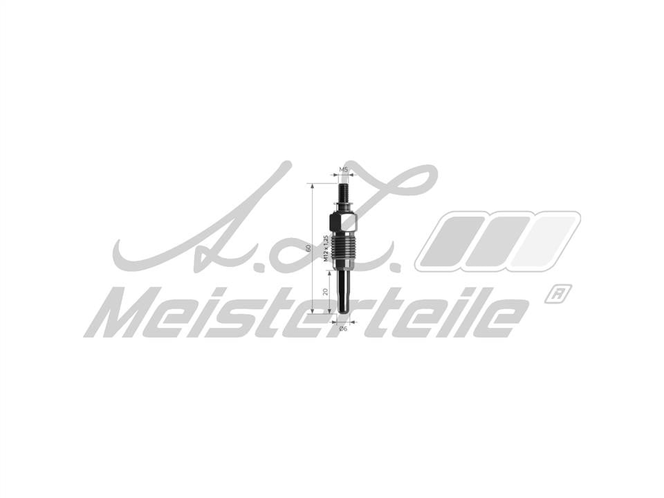 A.Z. Meisterteile AZMT-49-040-1009 Glow plug AZMT490401009