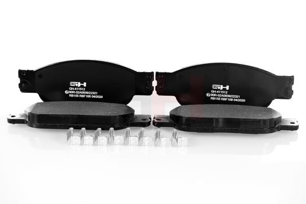 Brake pad set GH GH-411512