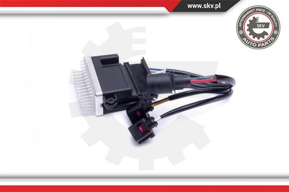 Resistor, interior blower Esen SKV 94SKV114