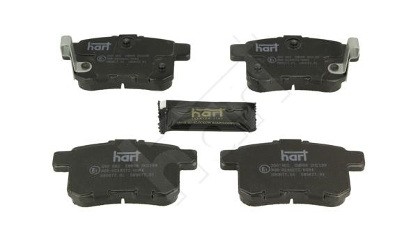 Hart 260 562 Brake Pad Set, disc brake 260562