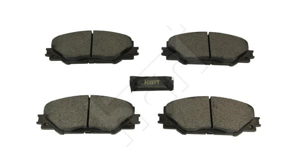 Hart 260 750 Brake Pad Set, disc brake 260750