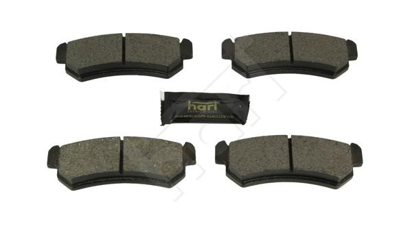 Hart 260 770 Brake Pad Set, disc brake 260770