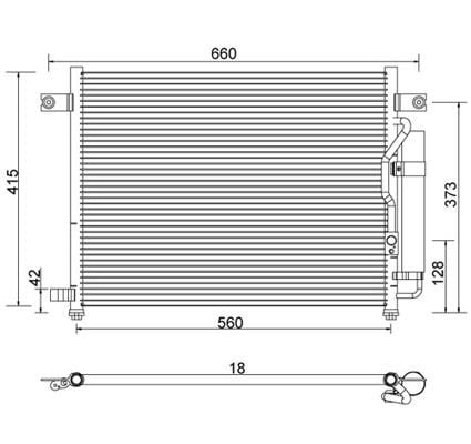 AC Condenser Hart 605 714