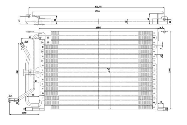 AC Condenser Hart 606 542