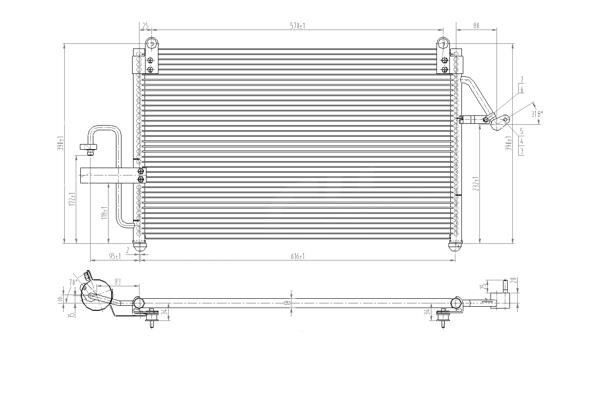 AC Condenser Hart 605 890