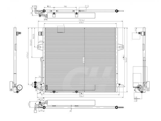 AC Condenser Hart 607 688
