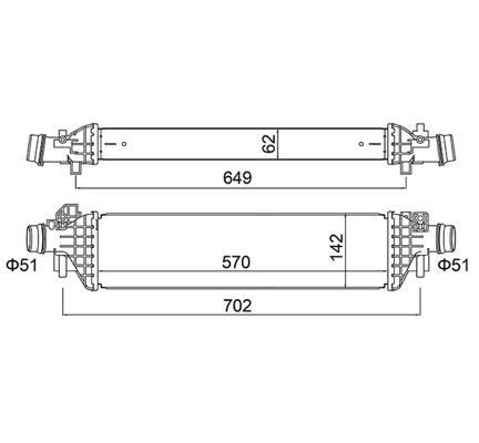 Intercooler charger Opel: 630312 Hart Intercooler, charger