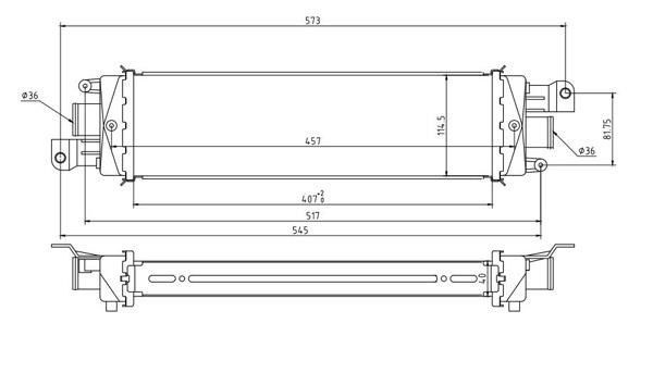 636909 Hart Intercooler, charger