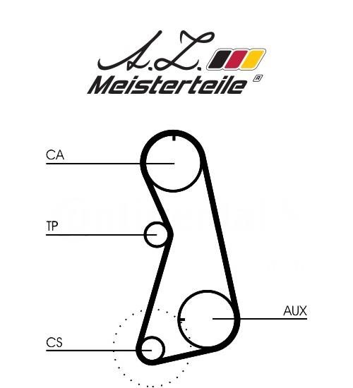 Timing Belt Kit A.Z. Meisterteile AZMT-30-058-2018