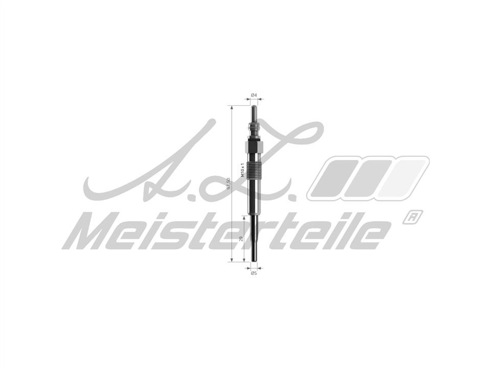 A.Z. Meisterteile AZMT-49-040-1032 Glow plug AZMT490401032