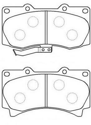 FiT FP1119 Brake Pad Set, disc brake FP1119