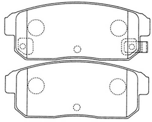 FiT FP0900 Brake Pad Set, disc brake FP0900