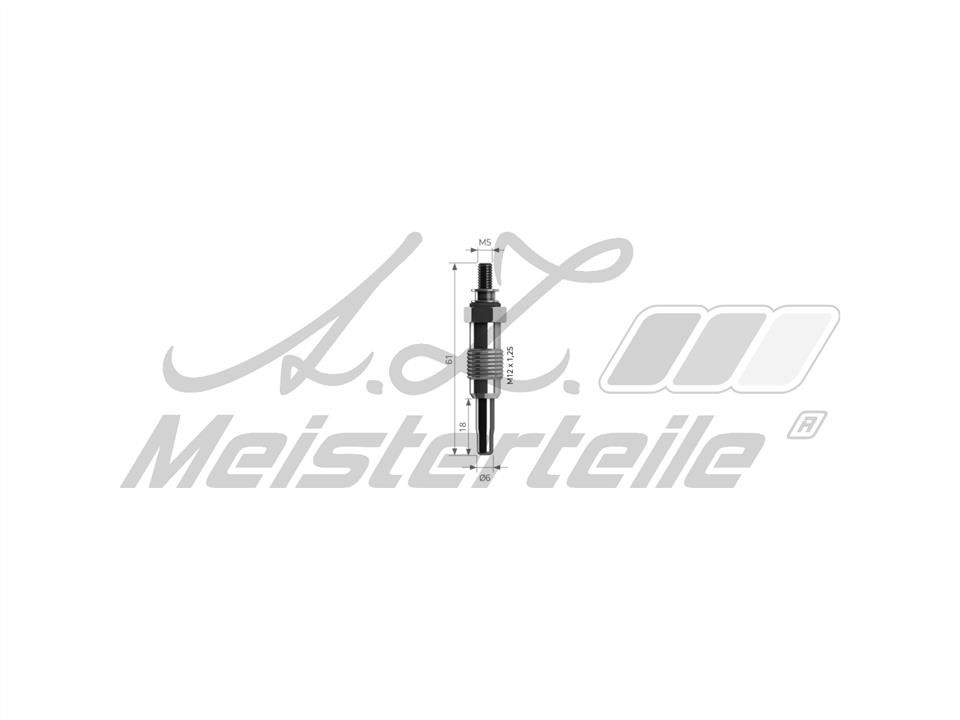 A.Z. Meisterteile AZMT-49-040-1057 Glow plug AZMT490401057