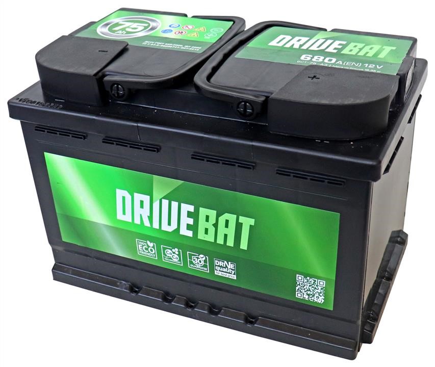 DRIVEBAT 575012 Battery DRIVEBAT 12V 75Ah 680(EN) R+ 575012