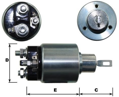 General Motors E9039 Solenoid switch, starter E9039