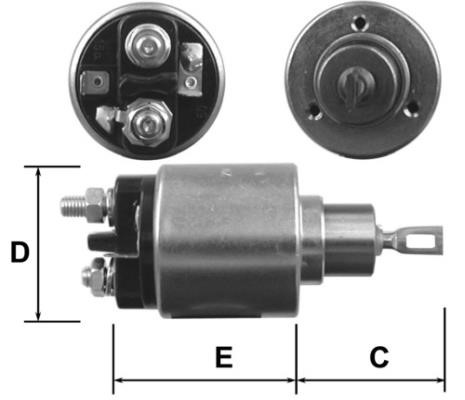 Opel E3478 Solenoid switch, starter E3478