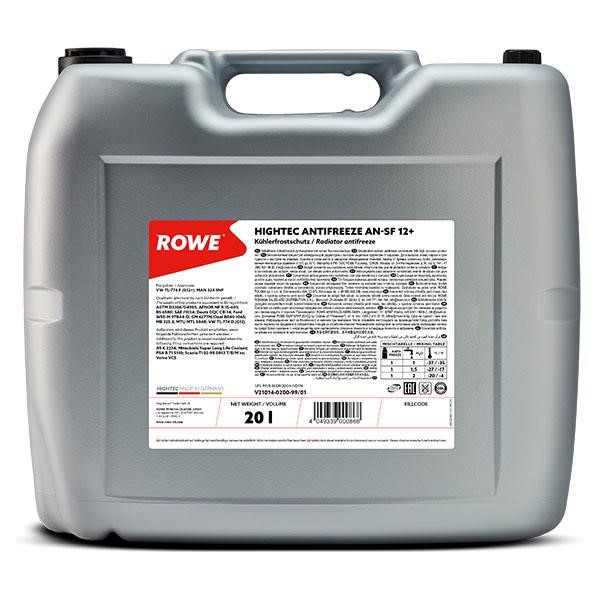 Rowe Antifreeze ROWE HIGHTEC G12+ violet, concentrate, 20L – price