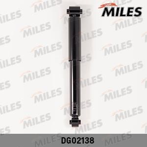 Miles DG02138 Rear oil and gas suspension shock absorber DG02138