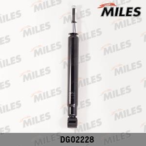 Miles DG02228 Rear oil and gas suspension shock absorber DG02228