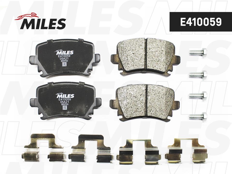 Miles E410059 Brake Pad Set, disc brake E410059