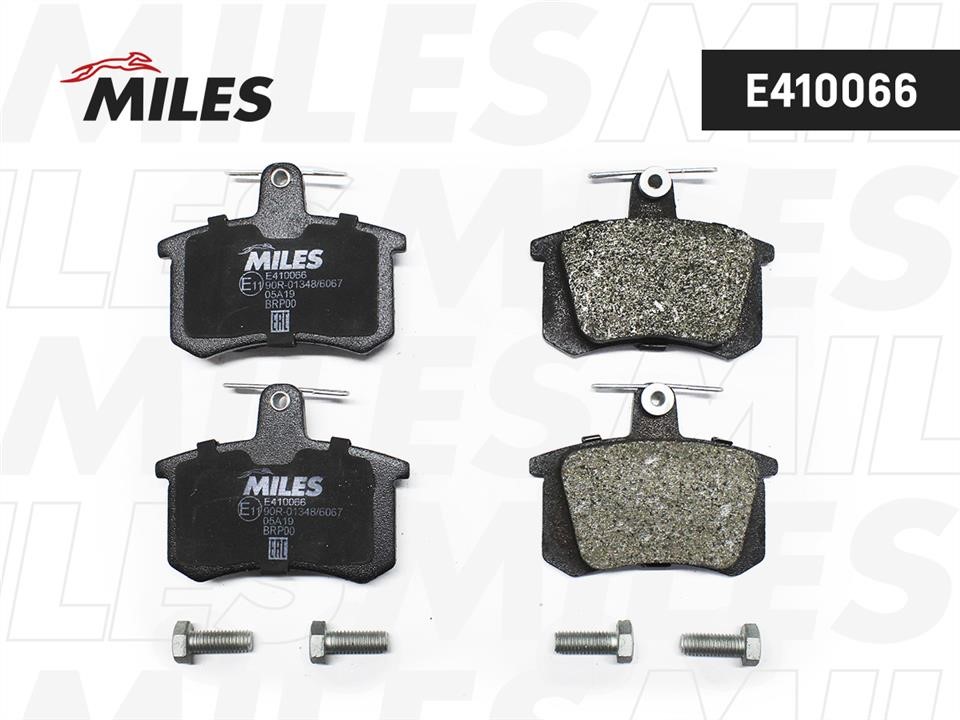 Miles E410066 Brake Pad Set, disc brake E410066